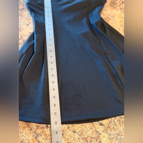 Tommy Jeans Badge Mini Black Dress V-Neck Polyester Spaghetti Straps Medium - Picture 14 of 16